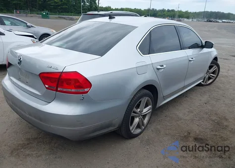 2014 Volkswagen Passat 2.0L Tdi Sel Premium из США, поврежденный, VIN 1VWCN7A33EC063886